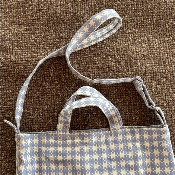 BAGGU Houndstooth Canvas Duck Bag - Picture 3 of 9